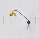 Бра TEODINE Размер M. Цвет Латунь Lampatron 6352-17064