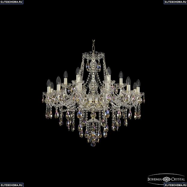 Люстра Bohemia Ivele Crystal 1415/12+6/300 G K801