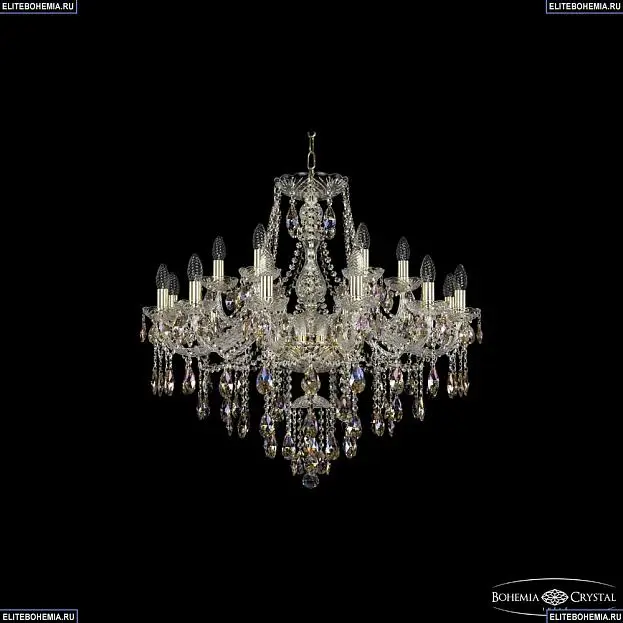 Люстра Bohemia Ivele Crystal 1415/12+6/300 G K801 Люстра Bohemia Ivele Crystal 1415/12+6/300 G K801
