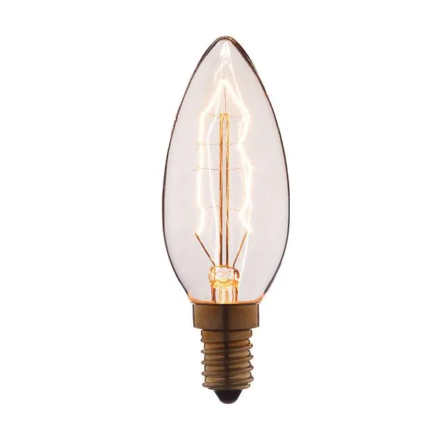 Лампа накаливания Loft IT 3560 E14 60W прозрачная Edison Bulb