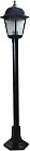 Наземный фонарь Uniel UUL-A01T 60W/E27 IP44 BLACK