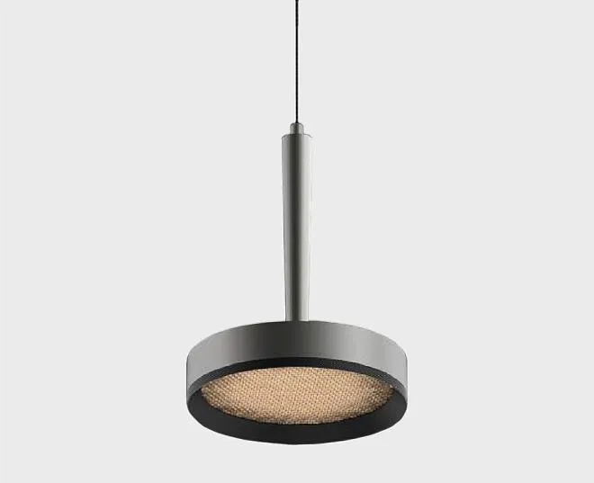 светильник подвесной ITALLINE IT02-025 dark silver 3000K+IT02-024 black
