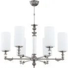 Потолочная люстра Kutek MER-ZW-6(BN) Merano-szklany Klosz