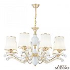 Люстра подвесная с плафонами 303987/8 Wh/Gd Arte Milano Florentia