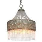 Подвесной светильник Morocco glass rain V ImperiumLoft 75408-22 40.1165.MT.BL.T1B