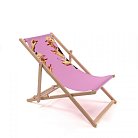 Шезлонг Lipstick Pink Seletti 16685 Toiletpaper Deckchair