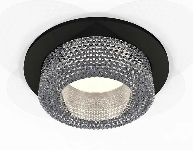 Комплект встраиваемого светильника с композитным хрусталем Ambrella light XC7622020 Techno Комплект встраиваемого светильника с композитным хрусталем Ambrella light XC7622020 Techno