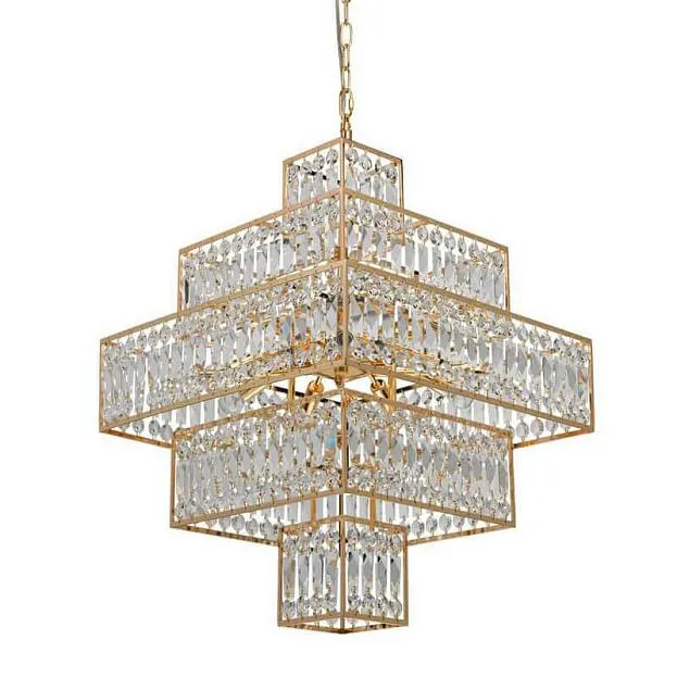 Подвесная люстра Crystal Inserts Lamp 16 ImperiumLoft 156188-22 40.3399-2