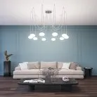 Умная подвесная люстра LED RGB Citilux CL226A091