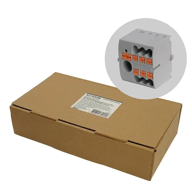 Зажим блочный Stekker LD580 49747 PTFIX 6-06/25 Зажим блочный Stekker LD580 49747 PTFIX 6-06/25