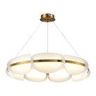 Люстра подвесная Золотистый/Белый LED 1*56W 3000K ST-Luce SL1304.203.56 ETOILE