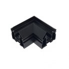 Угловой соединитель для магнитного шинопровода натяжных потолков iLEDEX TECHNICAL CORNER CONNECT 4822-61/60-BK VISION48/22