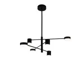 Люстра димм. черный Kink Light 07650-6D,19(4000K) Мекли