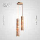 Готовая комбинация светильников EGBERT COMBO 2 лампы. Диск. Тип B Lampatron 7213-19772