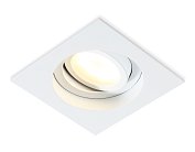 Встраиваемый светильник Ambrella light TN102757 WH белый IP20 GU5.3 100*100*32