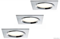 Комплект встраиваемых спотов Premium Line Dice Paulmann 92696 LED 3x8W 230V
