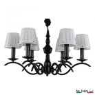 Люстра с абажурами Arte Perfetto Luce APL2232150/6 BLACK