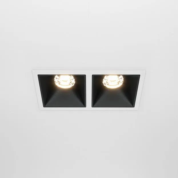 Встраиваемый светильник Maytoni Technical DL043-02-10W3K-D-SQ-WB Alfa LED