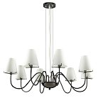 Подвесная люстра INNIS CH D80 Black ImperiumLoft 228905-26 INNIS-CH01