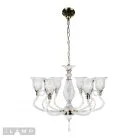 Подвесная люстра iLamp P2326-6 GD Norm