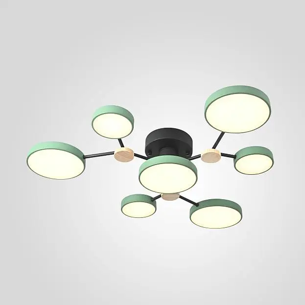 Потолочная Люстра Gamma D88 Green ImperiumLoft 223771-23 Потолочная Люстра Gamma D88 Green ImperiumLoft 223771-23