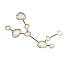 Настенный светильник Delight Collection 2309-Virgo matt black/french gold MT9125