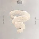 Кольцевые люстры и светильники MELCHIOR 4 кольца. Lampatron 8502-23487