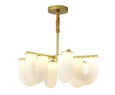Люстра Нера золото Led 60W Kink Light 07679-6,33