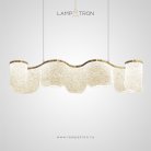 Реечный, рядный светильник SCENE LONG Тип В. Цвет золото Lampatron 8654-24177