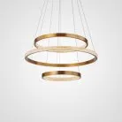 Кольцевые люстры и светильники NIMBUS 3 кольца. 45 см + 65 см + 85 см. Lampatron 1510-842