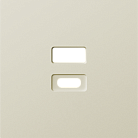 Накладка для розеток USB, шампань, Donel DE28651 A07