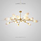Люстра SELESTE 18 плафонов. Lampatron 3495-8546