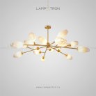 Люстра SELESTE 18 плафонов. Lampatron 3495-8546