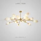 Люстра SELESTE 18 плафонов. Lampatron 3495-8546
