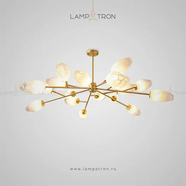 Люстра SELESTE 18 плафонов. Lampatron 3495-8546 Люстра SELESTE 18 плафонов. Lampatron 3495-8546