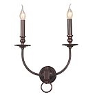 Бра Crystal Lux SUERTE BROWN AP2 3110/402