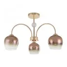 Люстра потолочная с плафонами Arte Milano 325410/3 FG+WH Amalfi Napoli