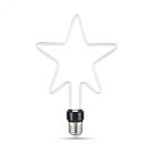 Лампа Gauss 1006802104 Filament Artline Star 7W 580lm 2700К Е27 milky