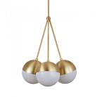 Подвесной Светильник Copper Light Chandelier 3 75180-22 ImperiumLoft