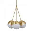Подвесной Светильник Copper Light Chandelier 3 75180-22 ImperiumLoft