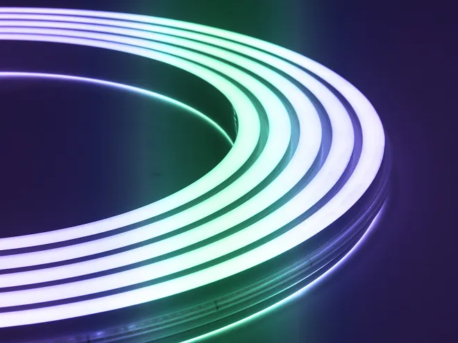 Светодиодная лента SWG PRO 5050, 50 LED/м, 10 Вт/м, 24В , IP67, Цвет: RGB SWG NE-DU560-24-10-WS2811RGB-67