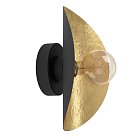 Бра 1x40W(E27), сталь, черный, золотой Eglo 390394 SACEDA