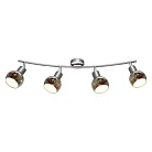 Спот Arte Lamp A6125PL-4SS ILLUSIONE
