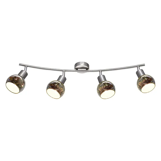 Спот Arte Lamp A6125PL-4SS ILLUSIONE