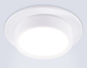 Встраиваемый светильник Ambrella light TN6733 WH белый IP44 GX53 D110*57