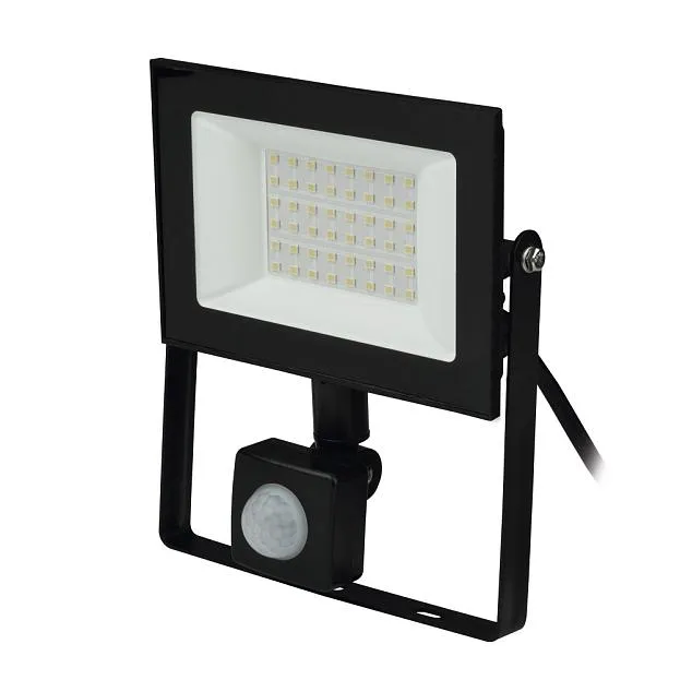 Прожектор уличный Uniel ULF-F62-50W/6500K SENSOR IP54 200-240В BLACK Прожектор уличный Uniel ULF-F62-50W/6500K SENSOR IP54 200-240В BLACK