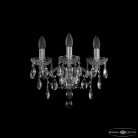 Бра хрустальные Bohemia Ivele Crystal  1415B/3/141 Ni