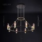 Кольцевые люстры и светильники DONICA 8 ламп Lampatron 4908-12504