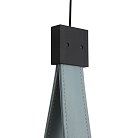 Светильник подвесной Черный Голубой/Белый E27 1*60W ST Luce SL2002.423.01 MOONBAG