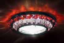 Встраиваемый светильник Donolux DL062.02.1/6 crystal/red DL062.02